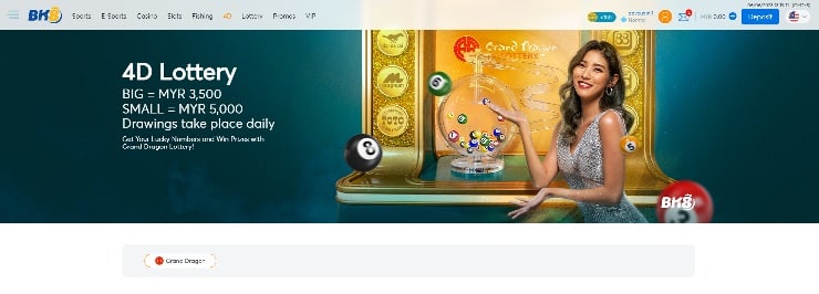 4D Lottery Malaysia BK8