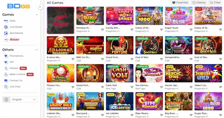 BD88 Online Casino