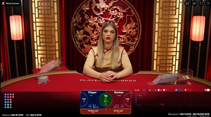 Live Baccarat MY