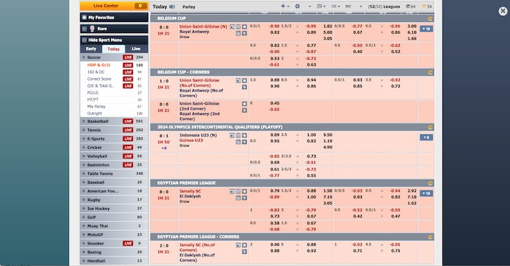 Sports Betting at BD88