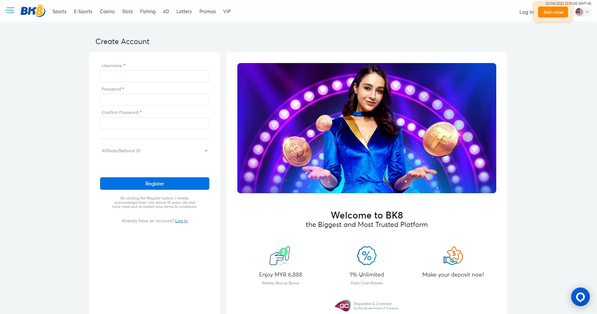 Create an Account