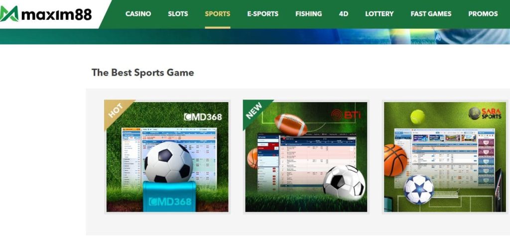 maxim88 sportsbook