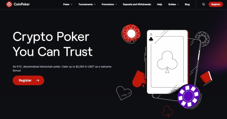 Coinpoker registration
