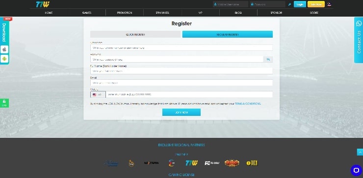 Sign Up