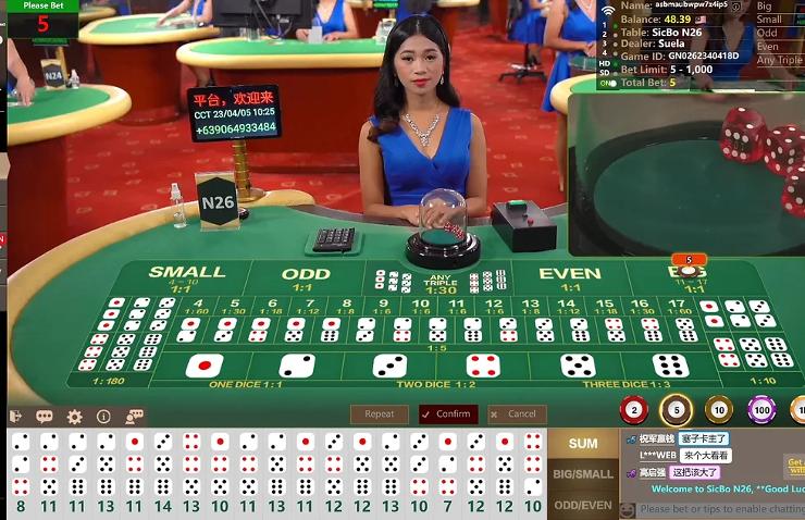 Asia Gaming Sic Bo